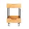 Household Essentials Glidez Wood 2-Tier Cabinet Organizer